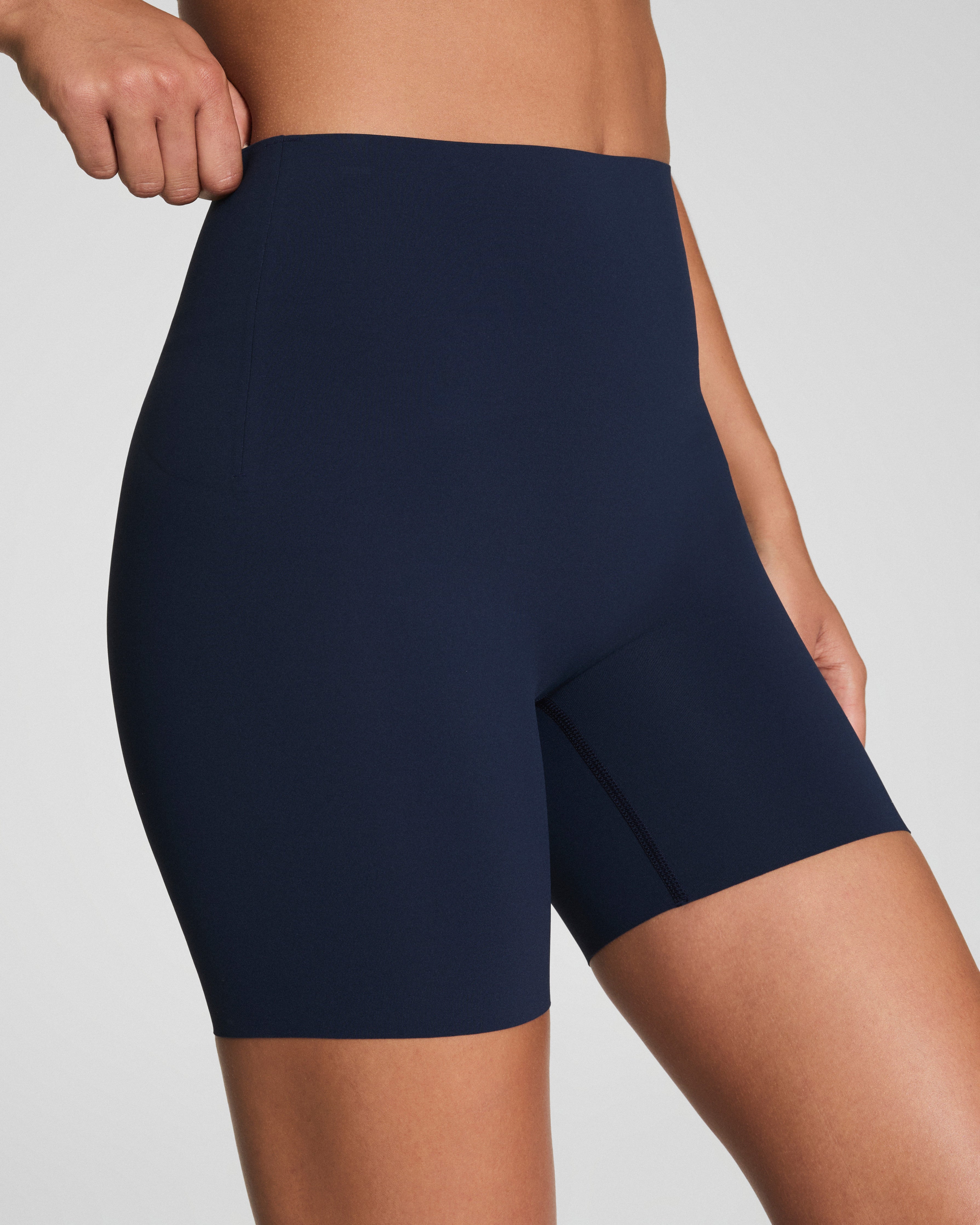 SPANXshape™ CoreLuxe Bike Short with Mid-Tummy Compression, 6"  Timeless Navy