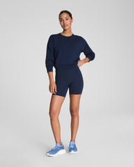 SPANXshape™ CoreLuxe Bike Short with Mid-Tummy Compression, 6"  Timeless Navy