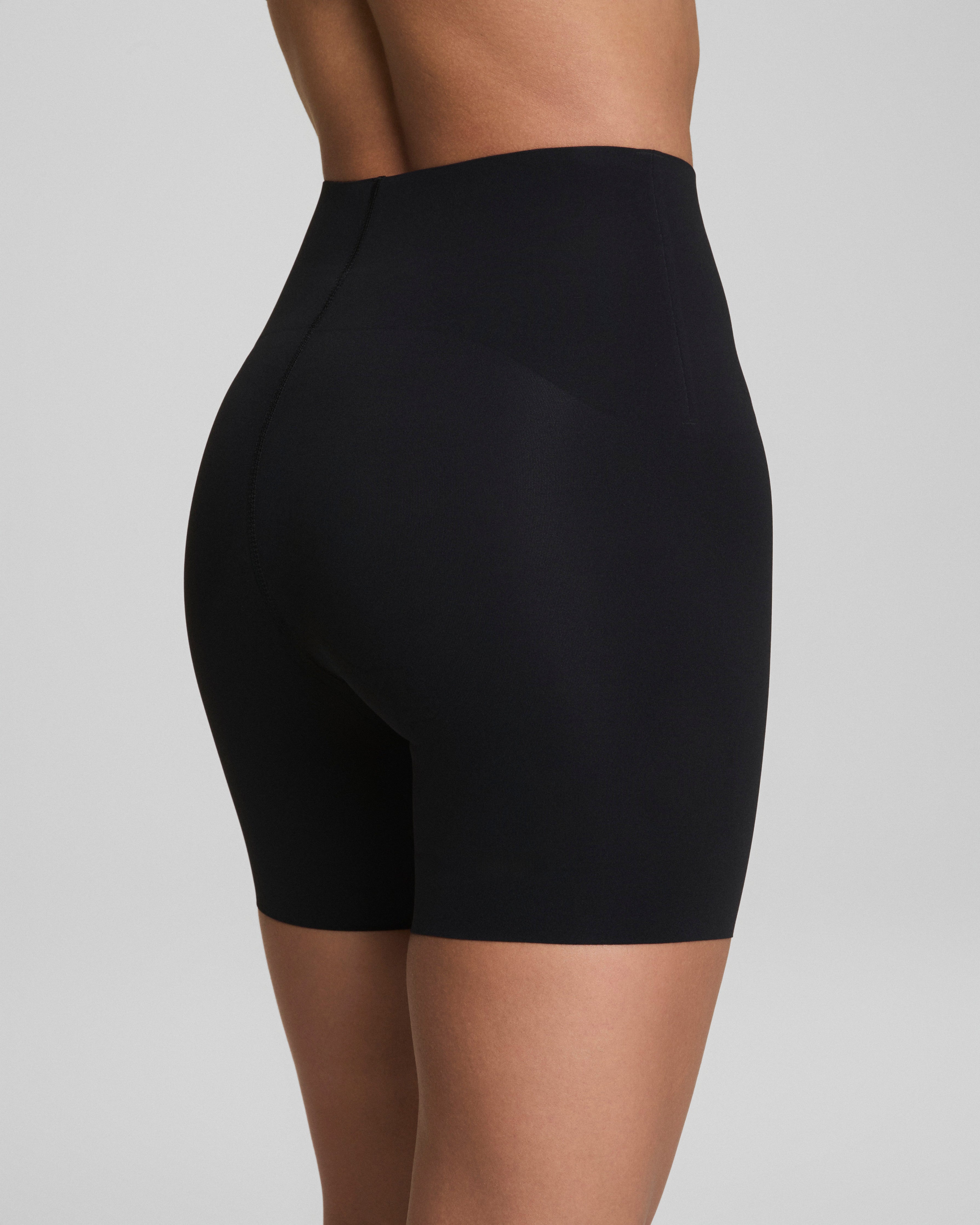 SPANXshape™ CoreLuxe Bike Short with Mid-Tummy Compression, 6"  Very Black