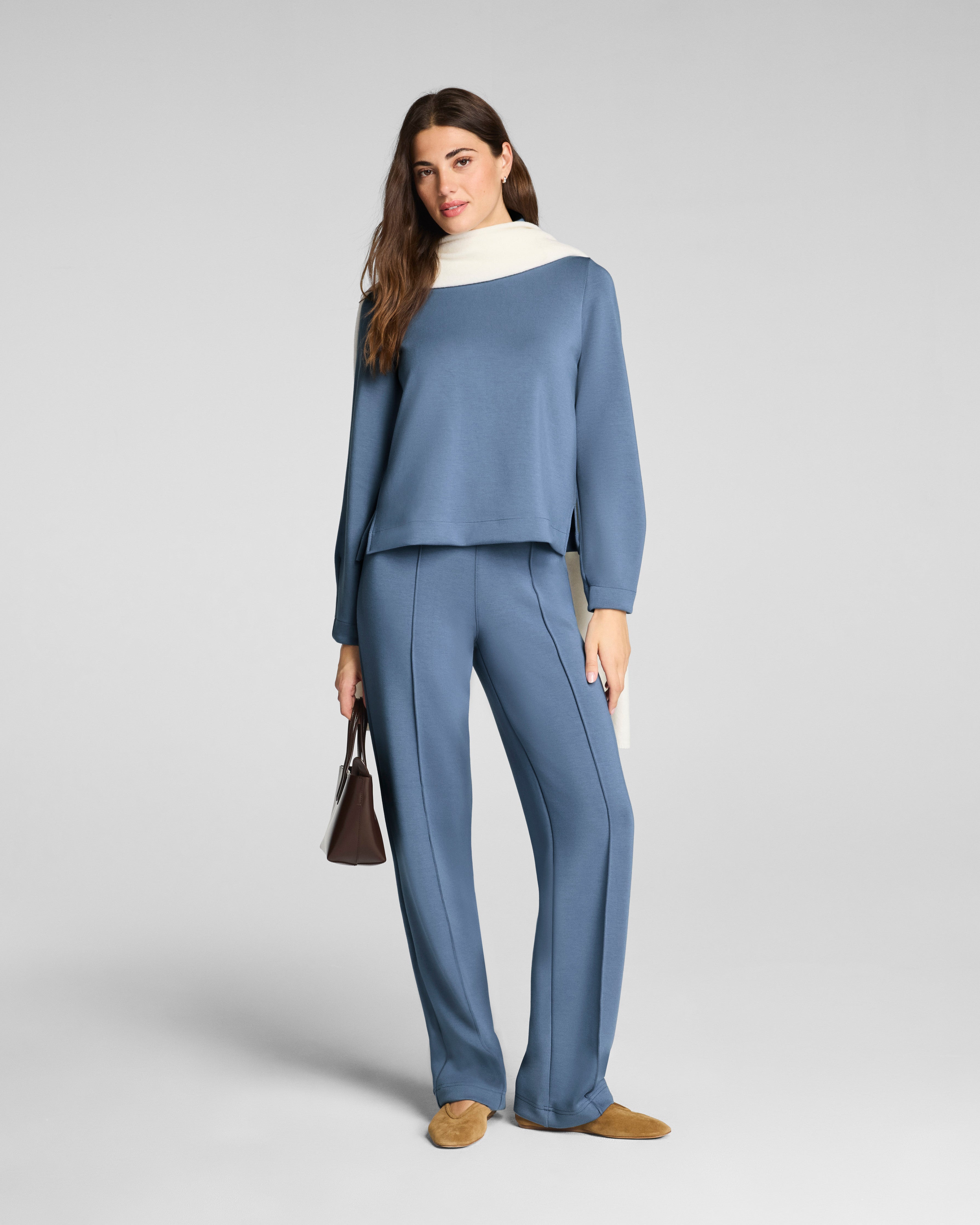 SPANX® AirEssentials Luxe Straight Leg Pant  Rain