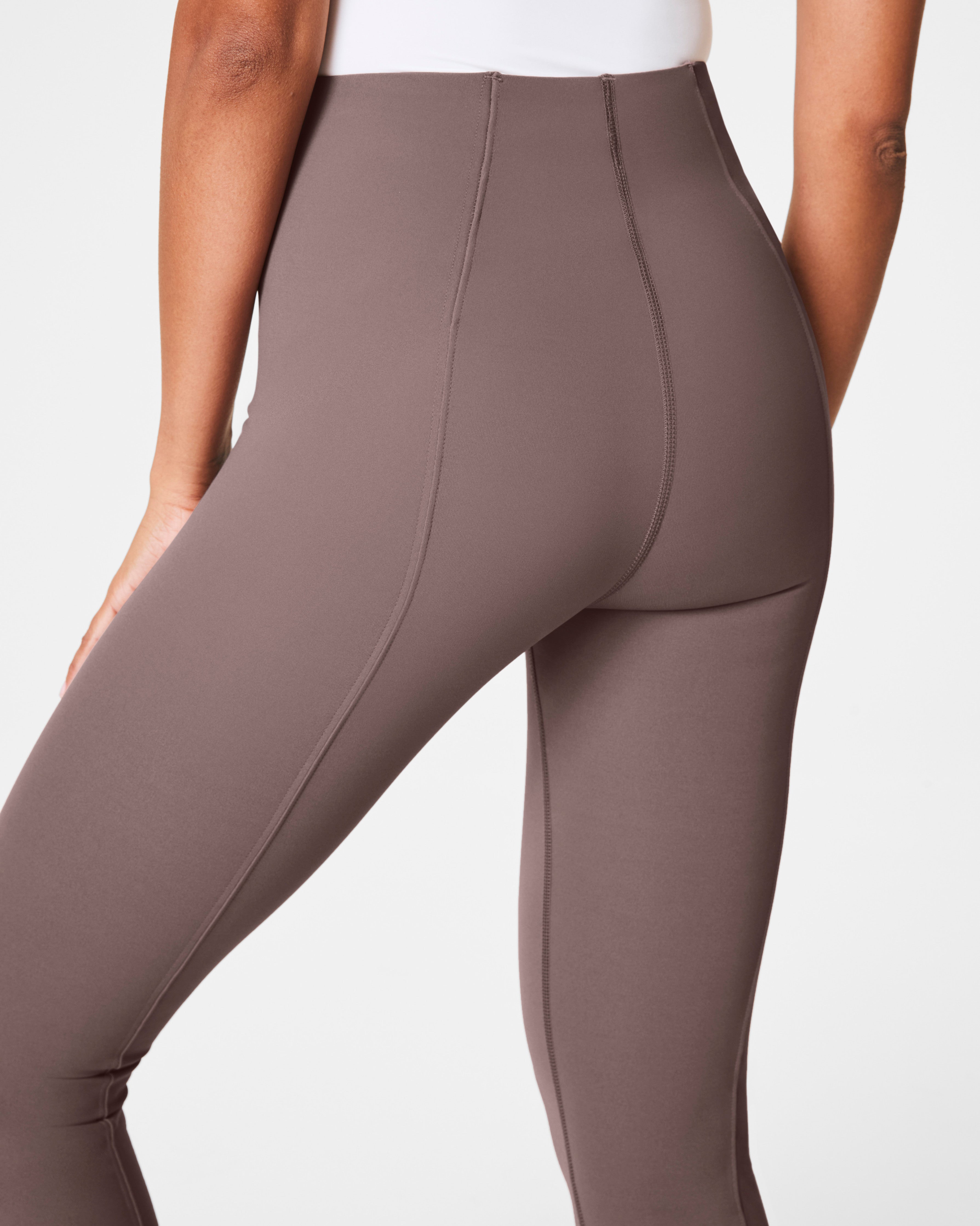SPANXshape™ CoreLuxe Micro Flare Pant with Mid-Tummy Compression  Smoke