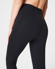 SPANXshape™ CoreLuxe Micro Flare Pant with Mid-Tummy Compression  Very Black