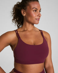 SPANXsmooth™ OnForm Low Impact Sports Bra  Plum Berry