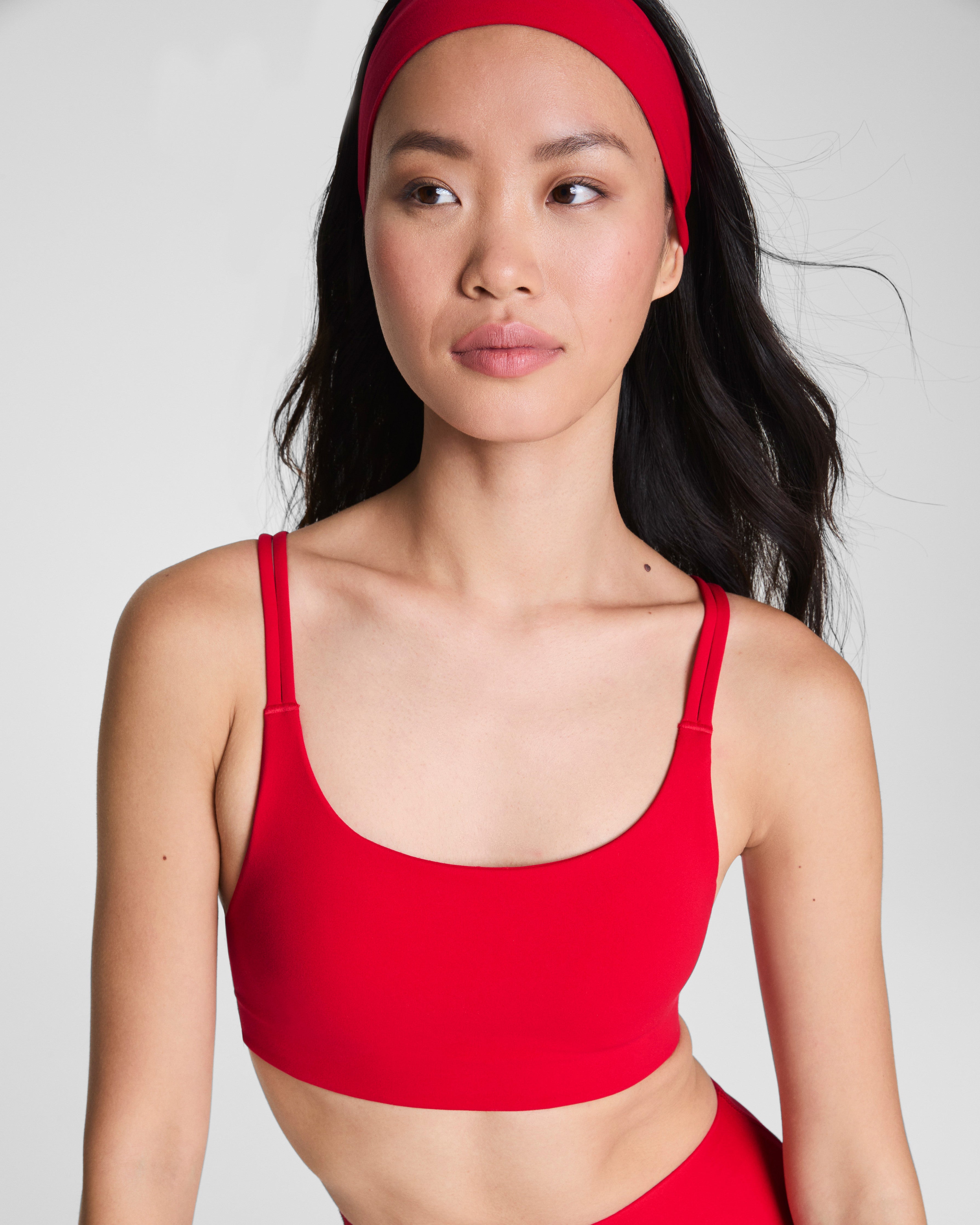 SPANXsmooth™ OnForm Low Impact Sports Bra  SPANX® Red
