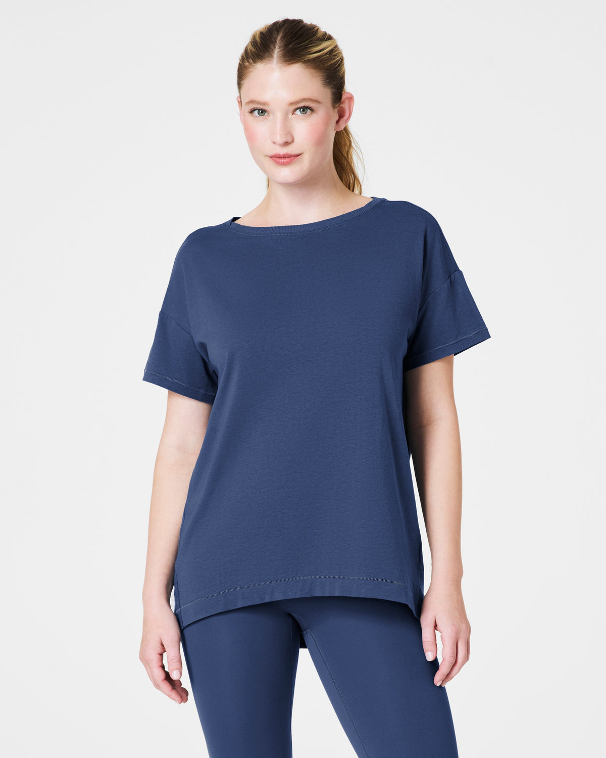 SPANX® Outpace Tee  Faded Indigo