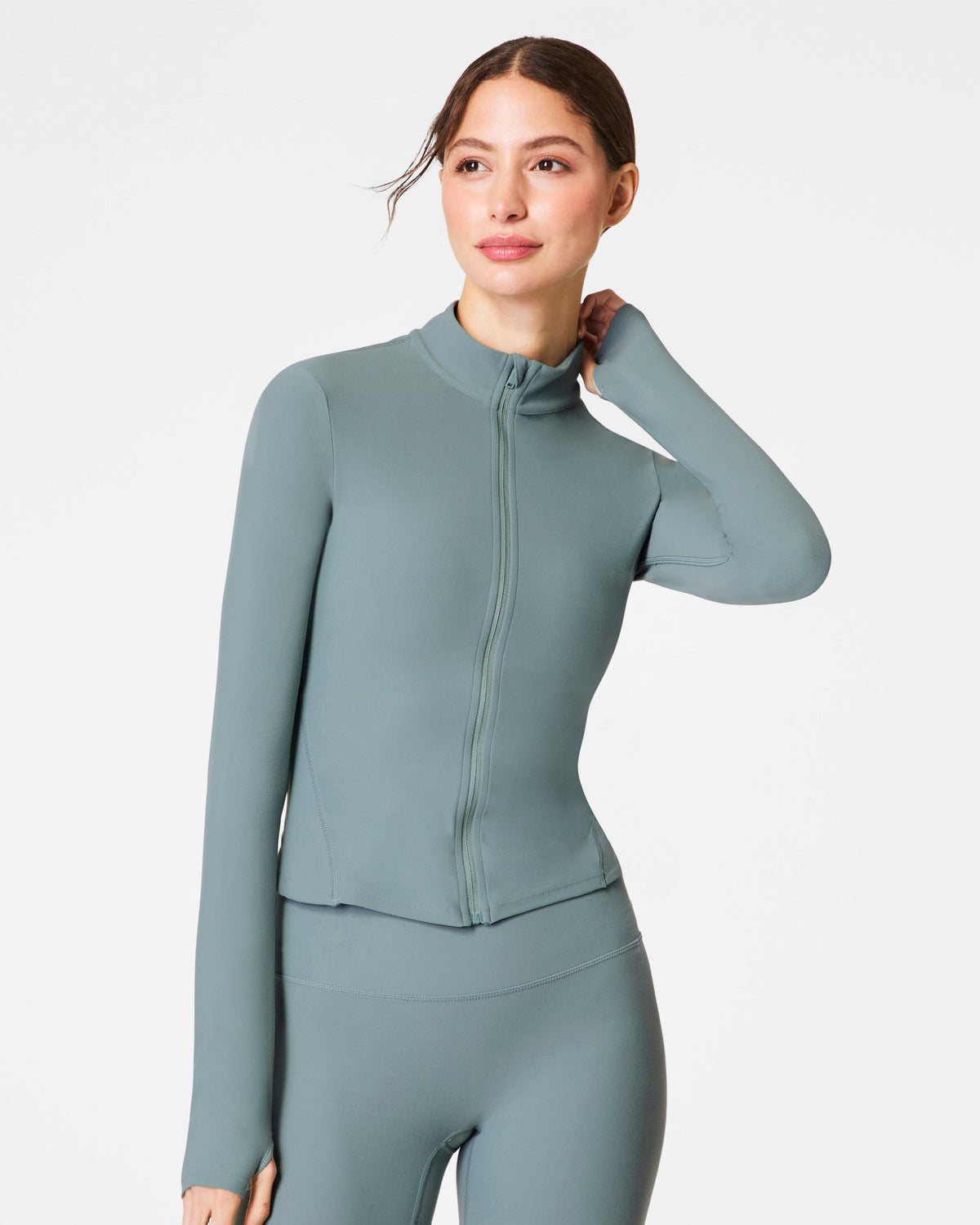 SPANXsmooth™ OnForm Full Zip Jacket  Fennel