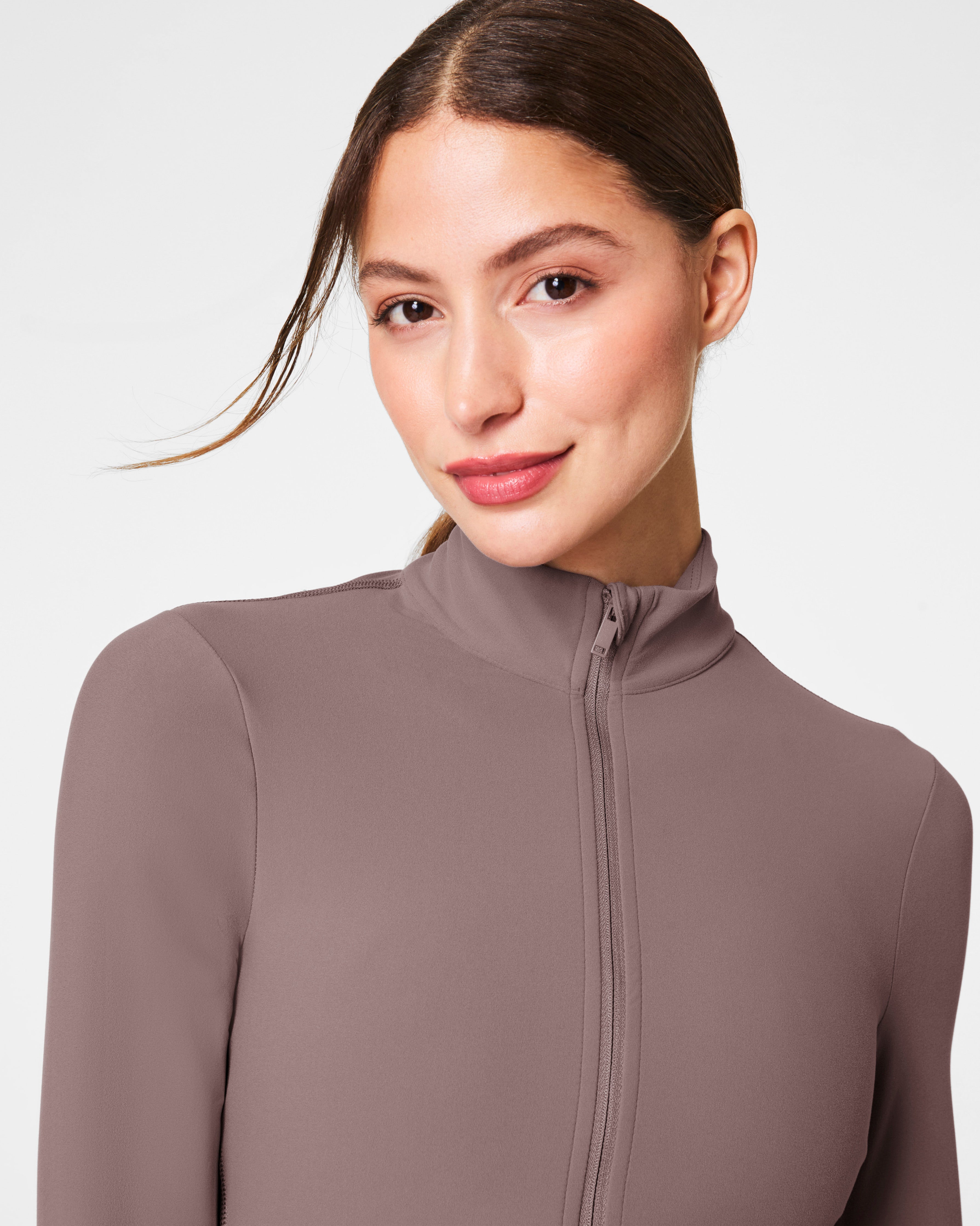 SPANXsmooth™ OnForm Full Zip Jacket  Smoke
