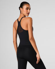 SPANX® Get Moving V-Neck Shelf Tank  Very Black