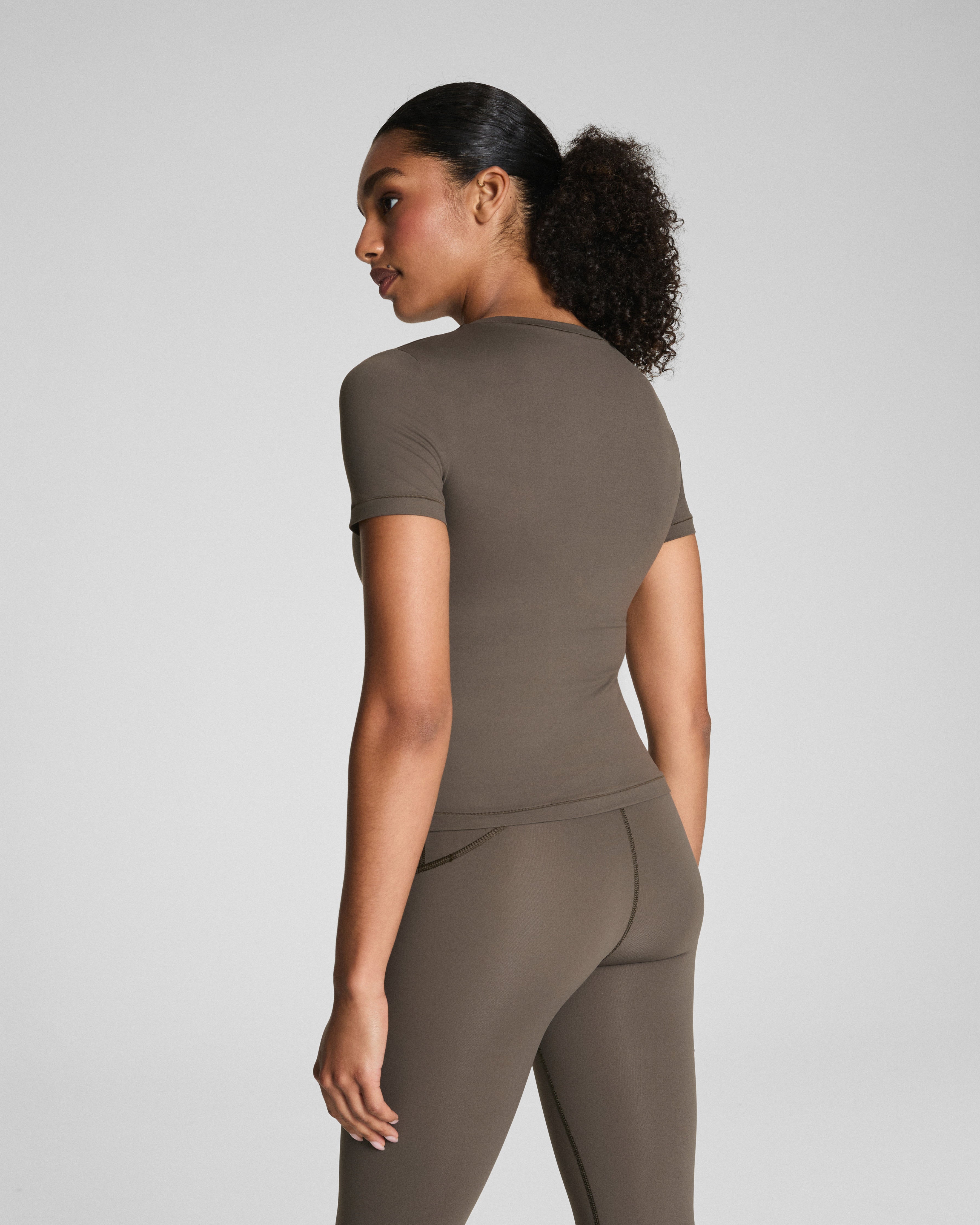 SPANX® BareNaked Tee  Mineral