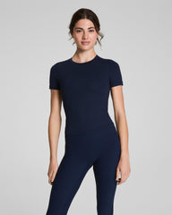 SPANX® BareNaked Tee  Timeless Navy