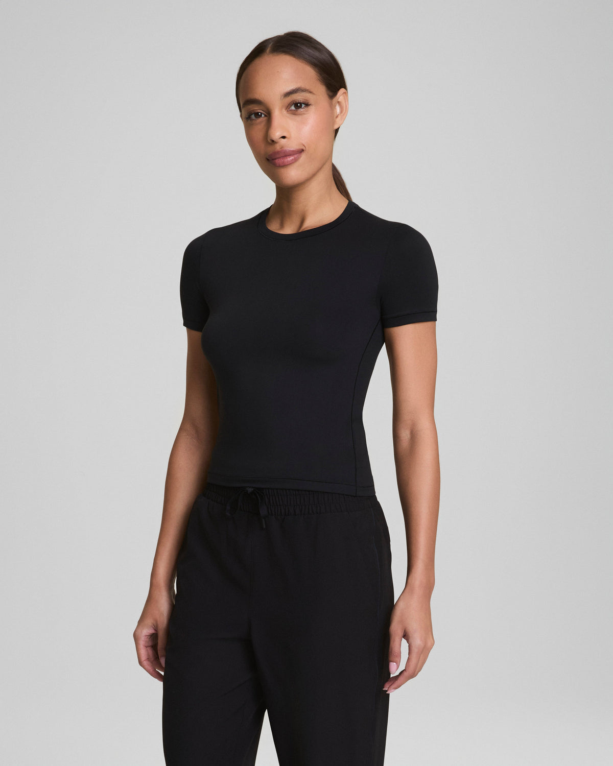 SPANX® BareNaked Tee  Very Black