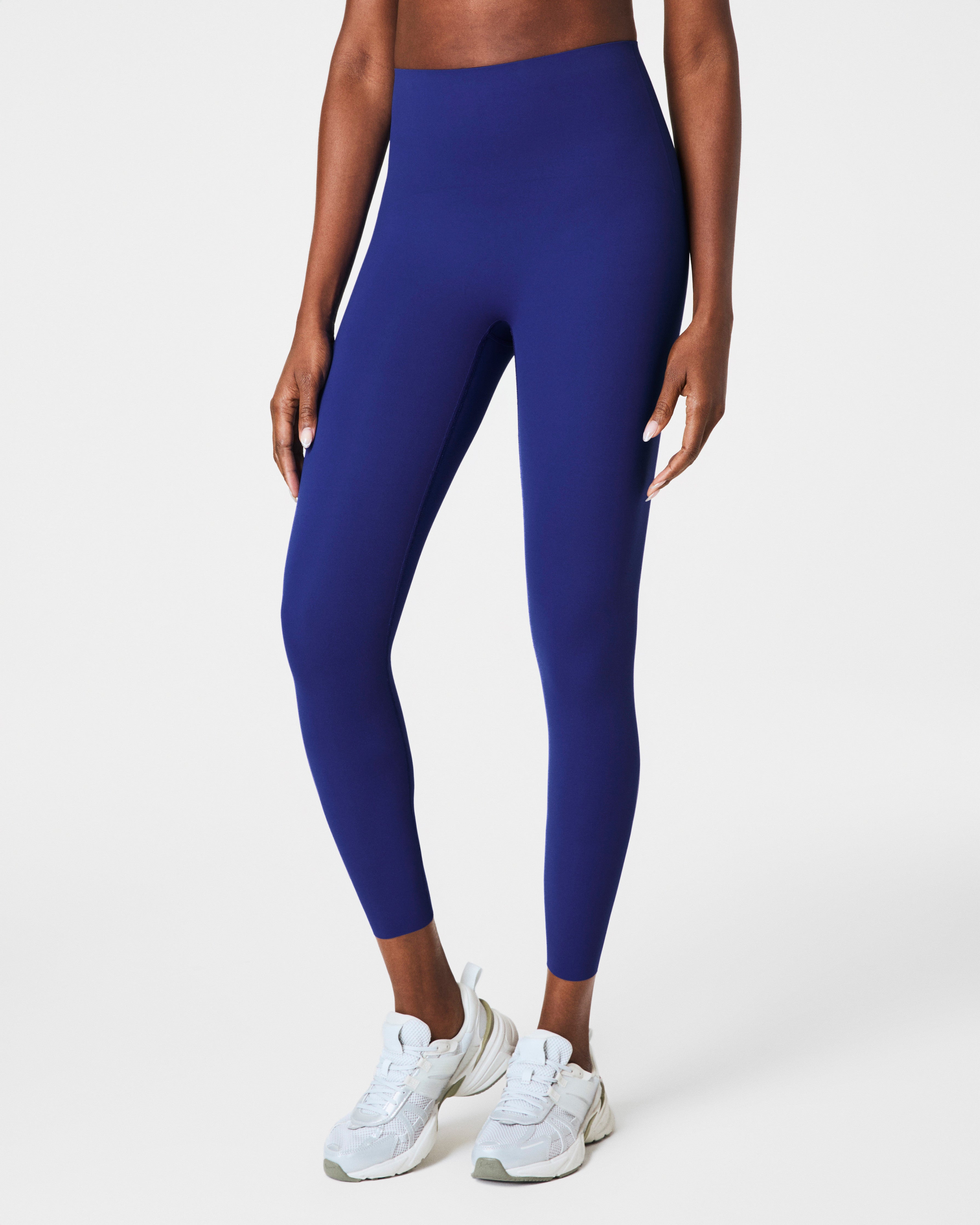 SPANXshape™ CoreLuxe 7/8 Leggings with Mid-Tummy Compression  Deep Azure