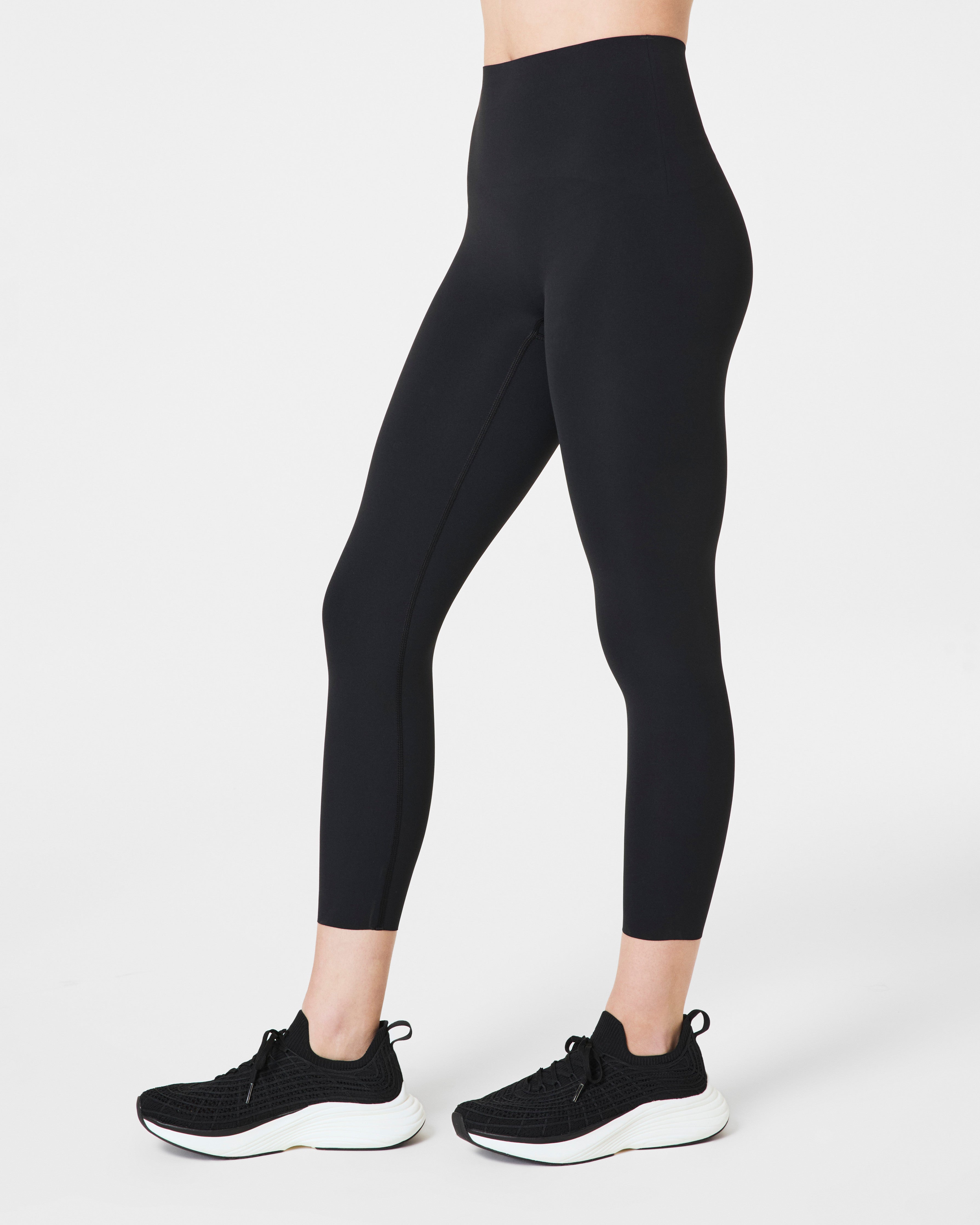 SPANXshape™ CoreLuxe 7/8 Leggings with Mid-Tummy Compression  Very Black
