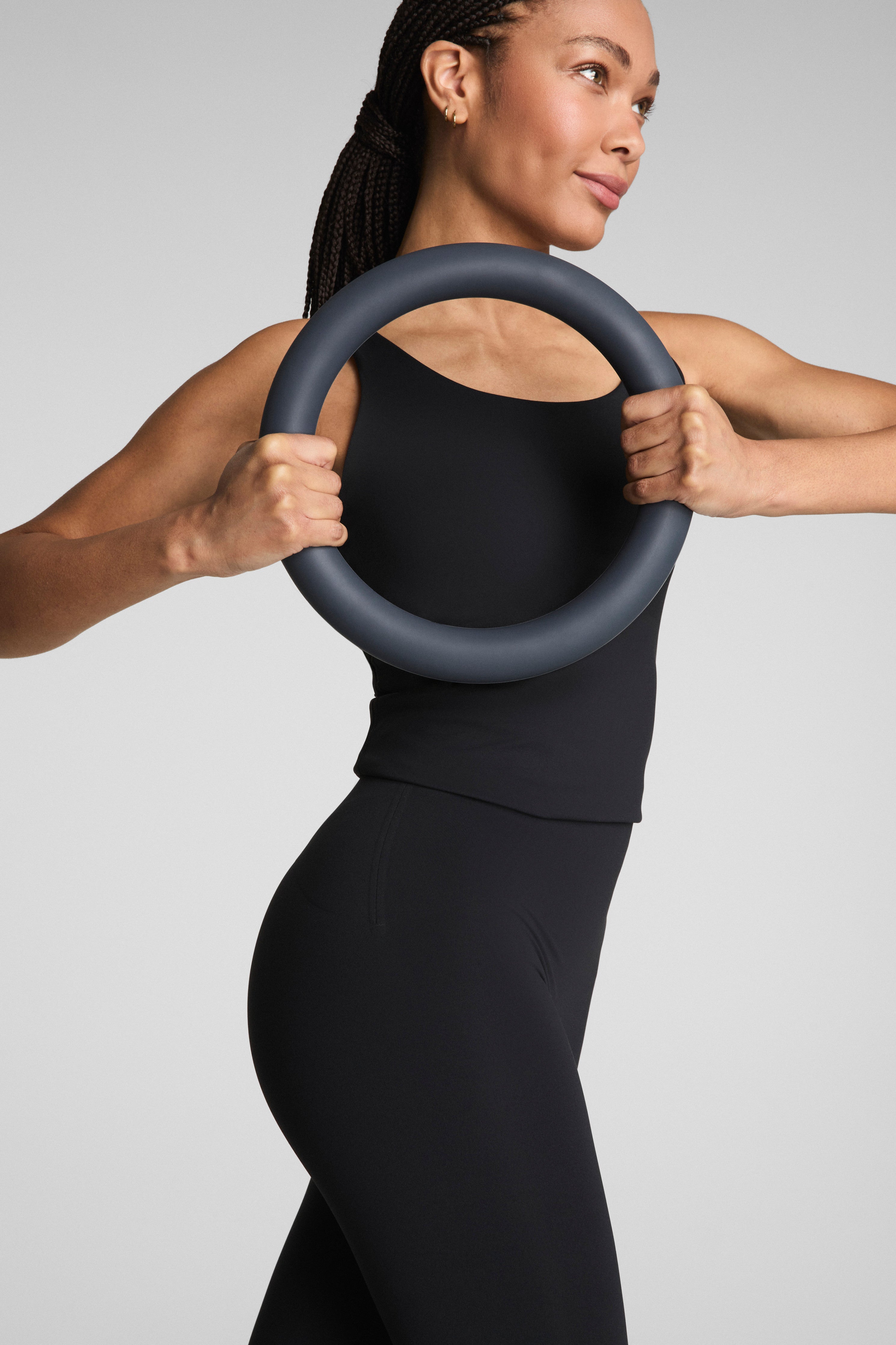 SPANXshape™ CoreLuxe 7/8 Leggings with Mid-Tummy Compression  Very Black
