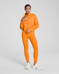 SPANX® Get Moving Textured Half Zip  Monarch