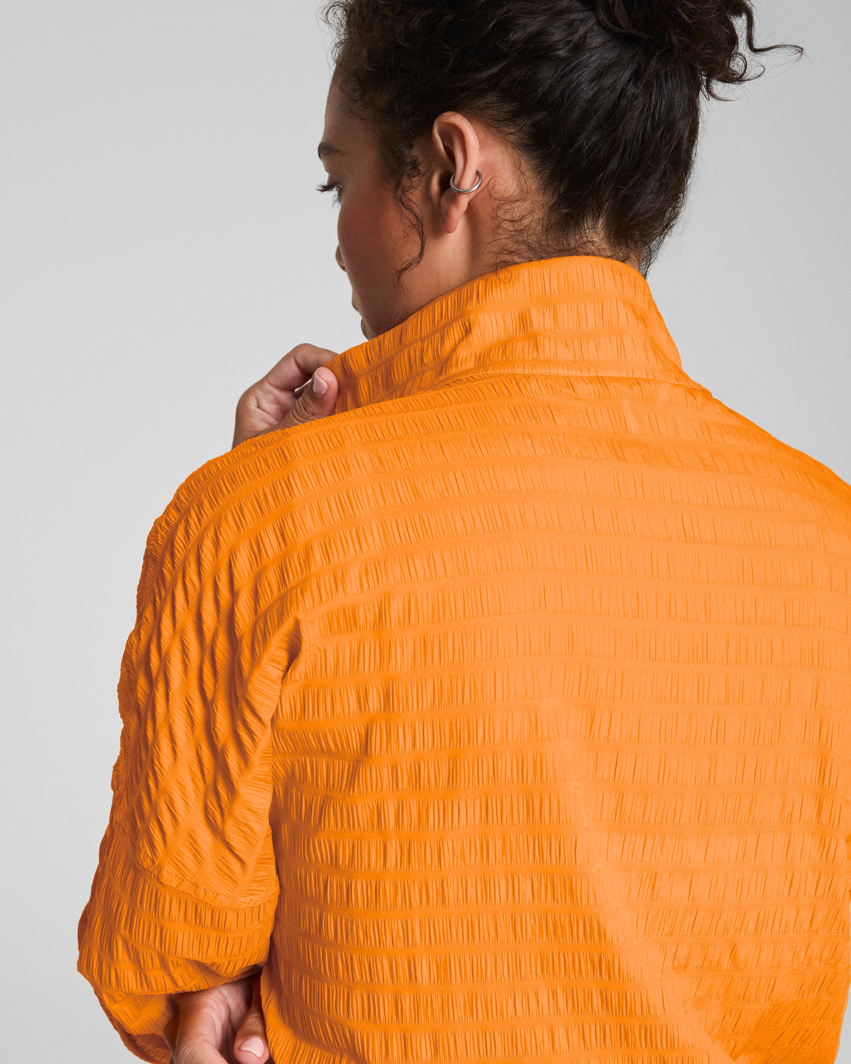 SPANX® Get Moving Textured Half Zip  Monarch
