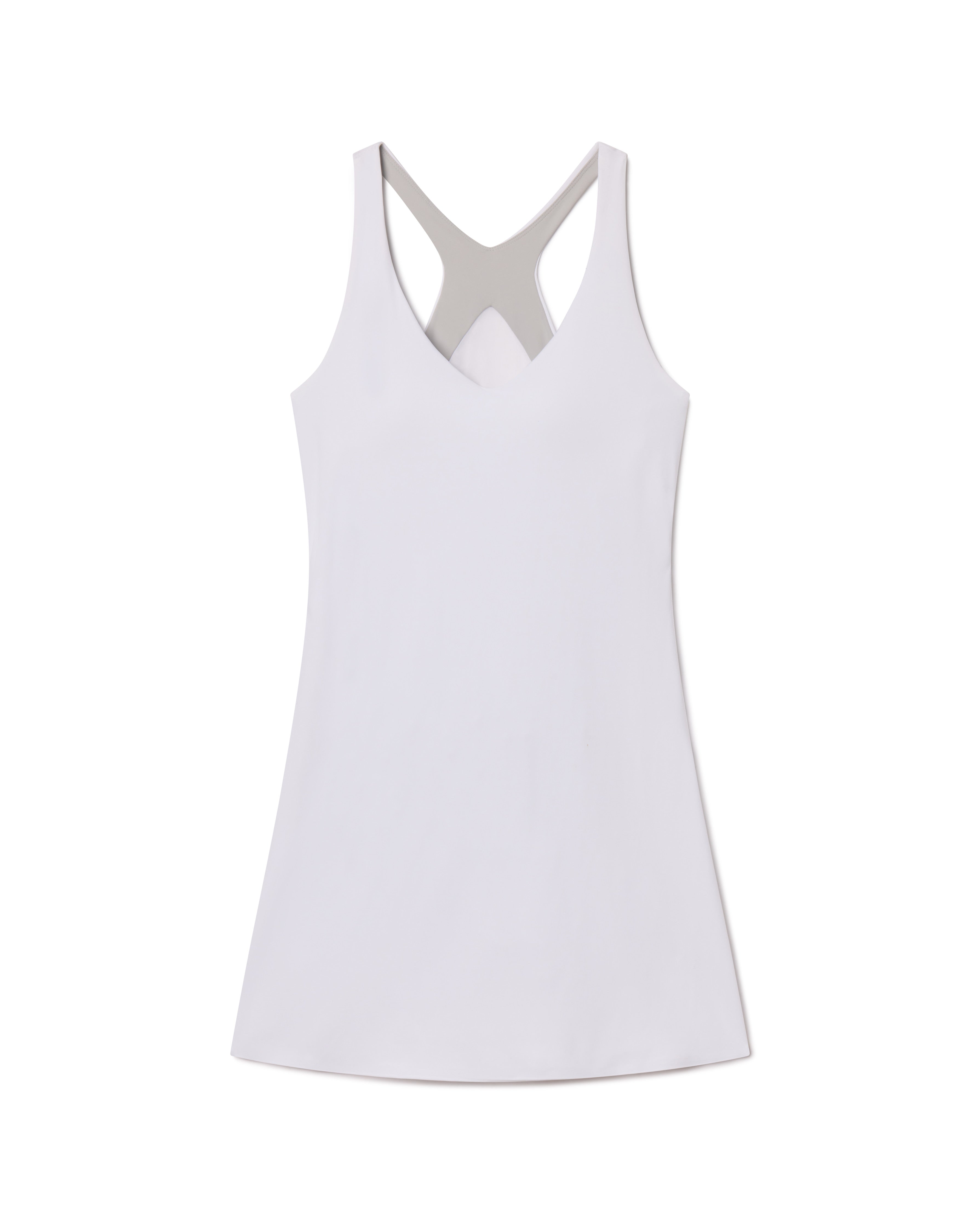 SPANXshape™ Get Moving V-Neck Dress  Vivid White