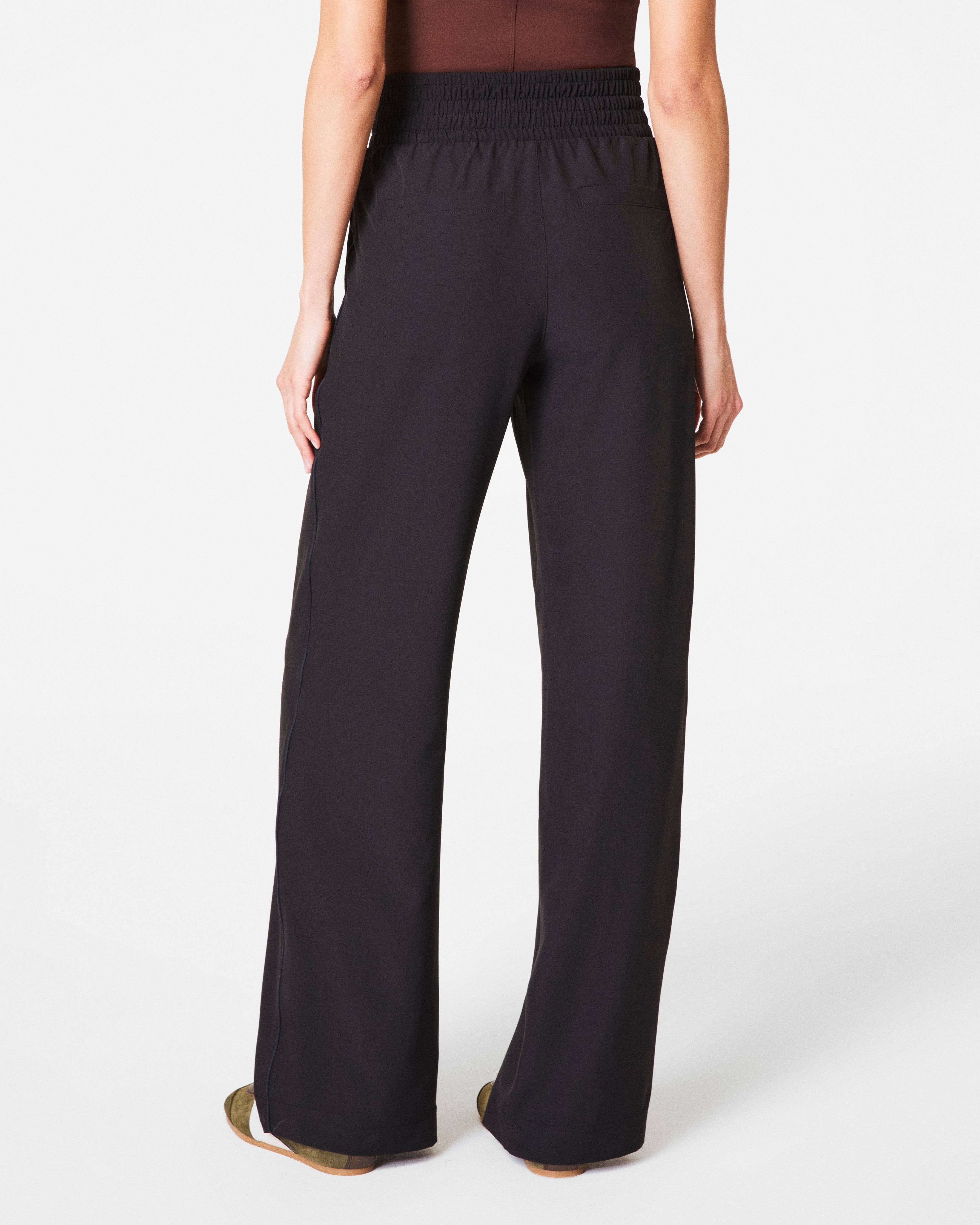 SPANXsmooth™ On the Move Wide Leg Pant  Very Black