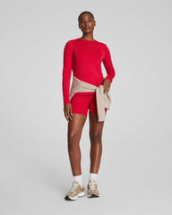 SPANX® Activate Long Sleeve Top  Spanx Red