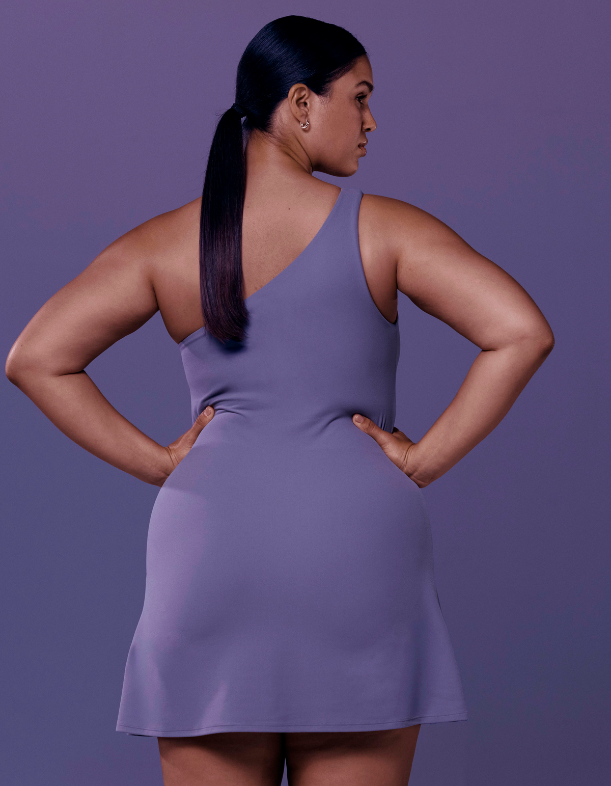 SPANXsmooth™ OnForm Asymmetrical Dress  Orchid Ash