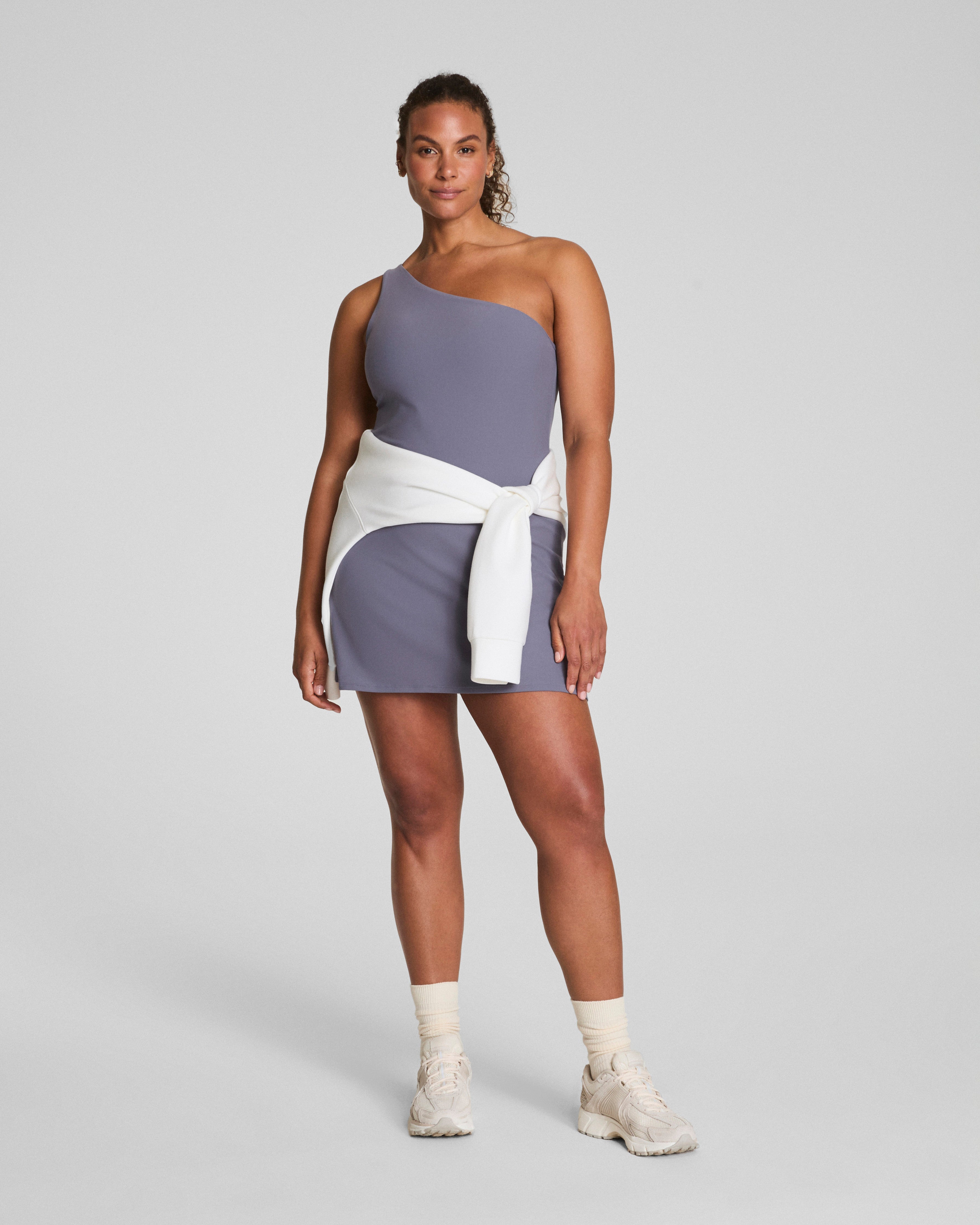 SPANXsmooth™ OnForm Asymmetrical Dress  Orchid Ash