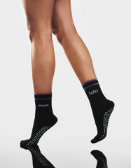 Bala No-Slip High Socks  Plum Berry/Orchid Ash/Very Black