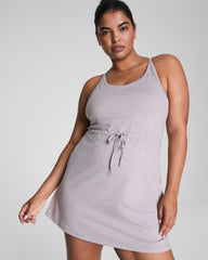 SPANXsupersmooth™ SoftStretch V-Neck Tank Dress  Coastal Fog / Light Coastal Fog