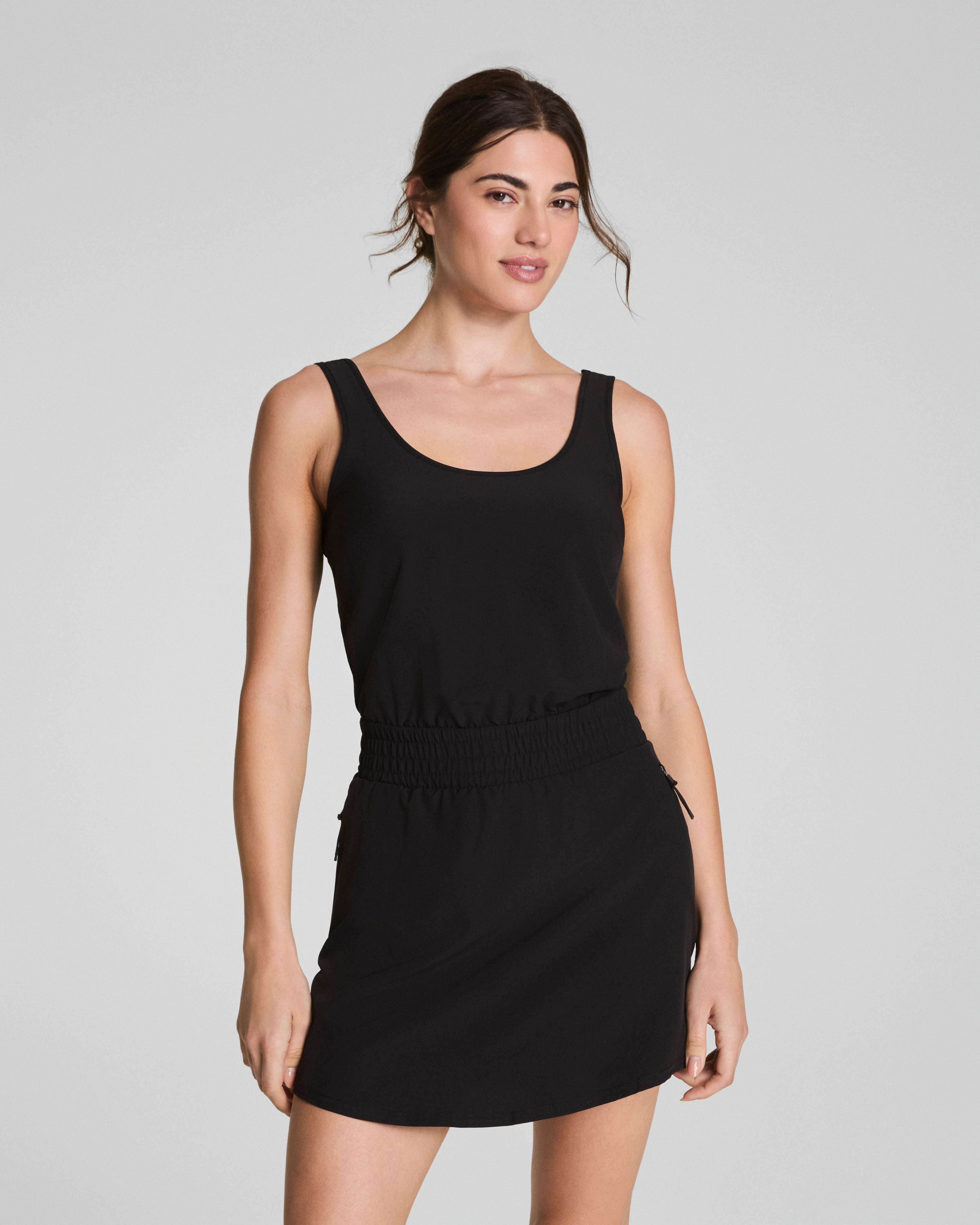 SPANX® On the Move Tank Dress  Very Black