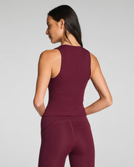 SPANX® Get Moving Square Neck Shelf Tank  Cassis