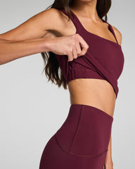 SPANX® Get Moving Square Neck Shelf Tank  Cassis
