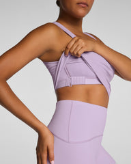 SPANX® Get Moving Square Neck Shelf Tank  Verbena