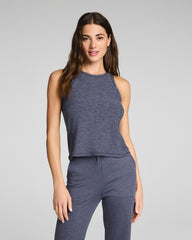SPANX® SoftStretch Crewneck Tank  Pewter Heather