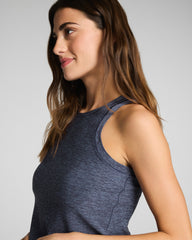 SPANX® SoftStretch Crewneck Tank  Pewter Heather