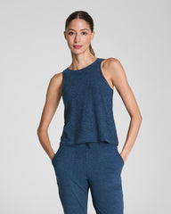 SPANX® SoftStretch Crewneck Tank  Timeless Navy / Dark Timeless Navy