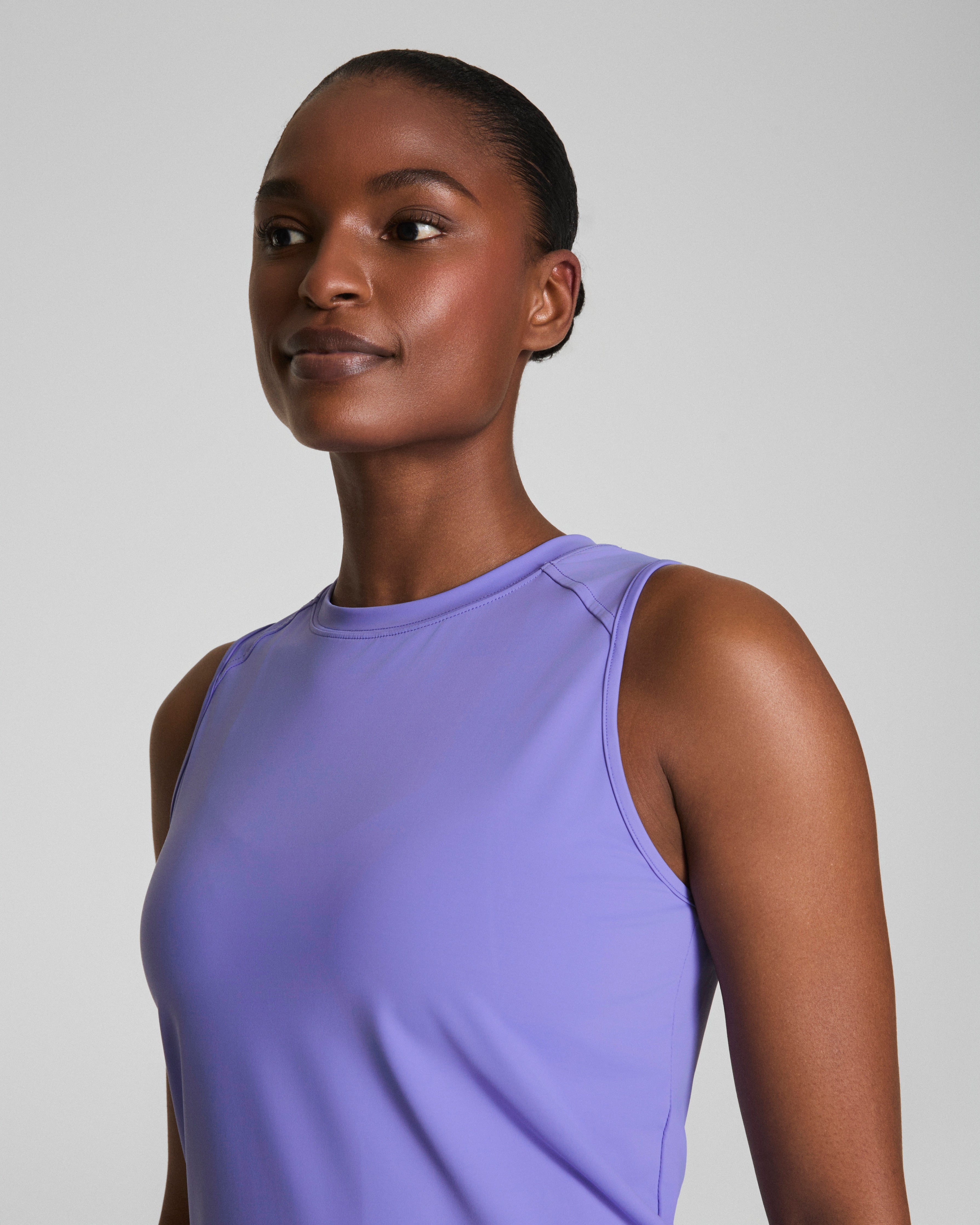 SPANX® Activate High Neck Tank  Amethyst