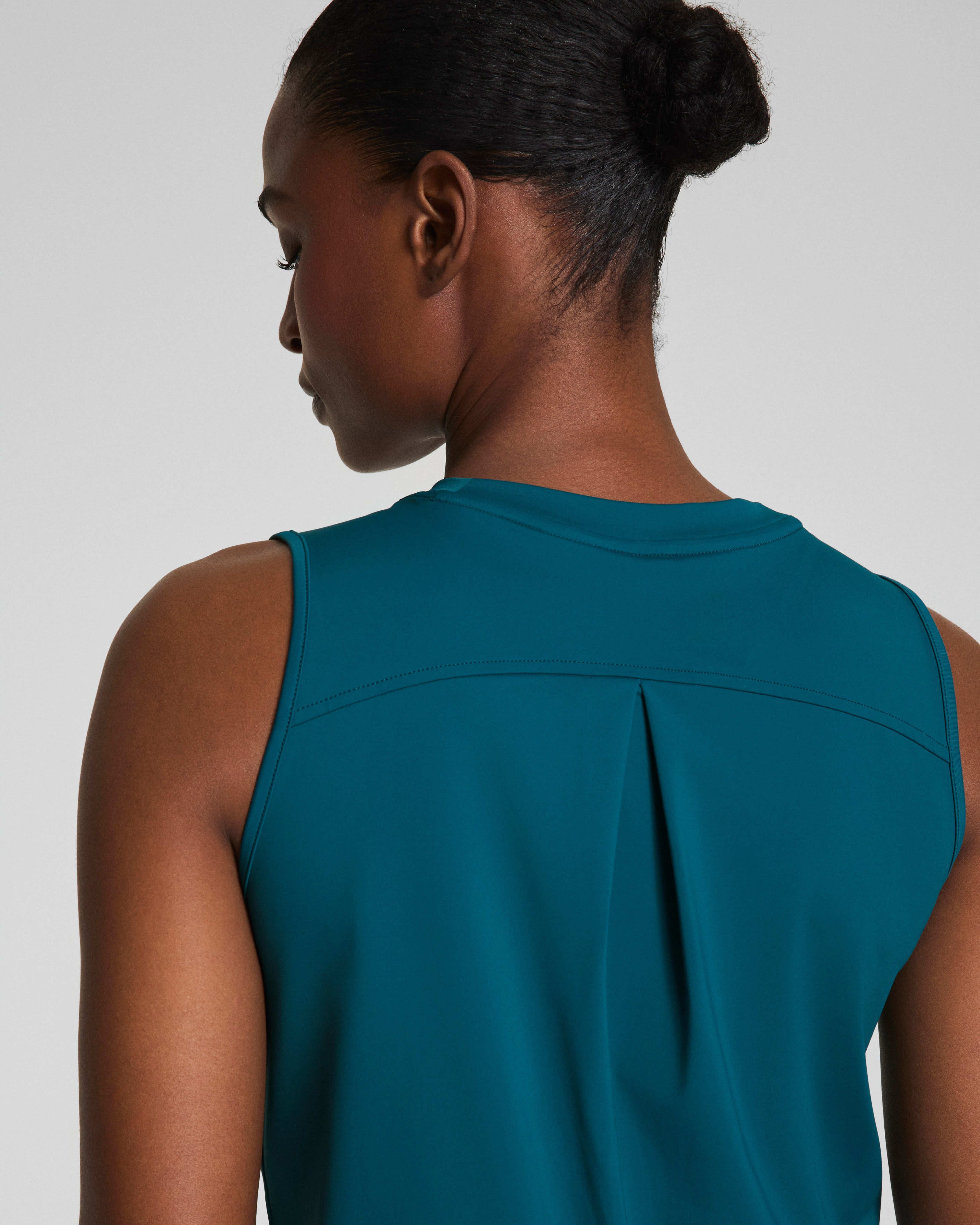 SPANX® Activate High Neck Tank  Emerald Bay