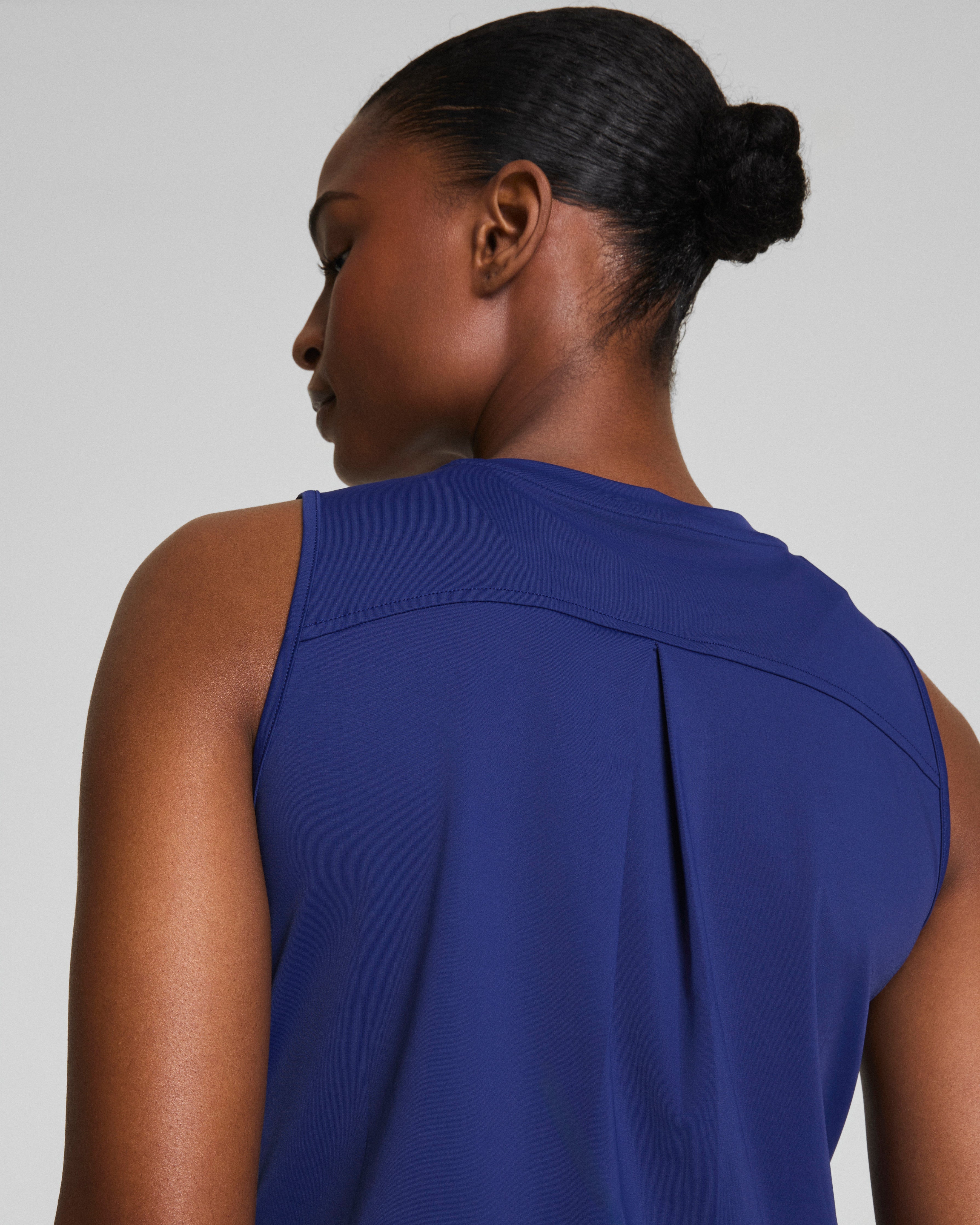 SPANX® Activate High Neck Tank  Midnight Iris
