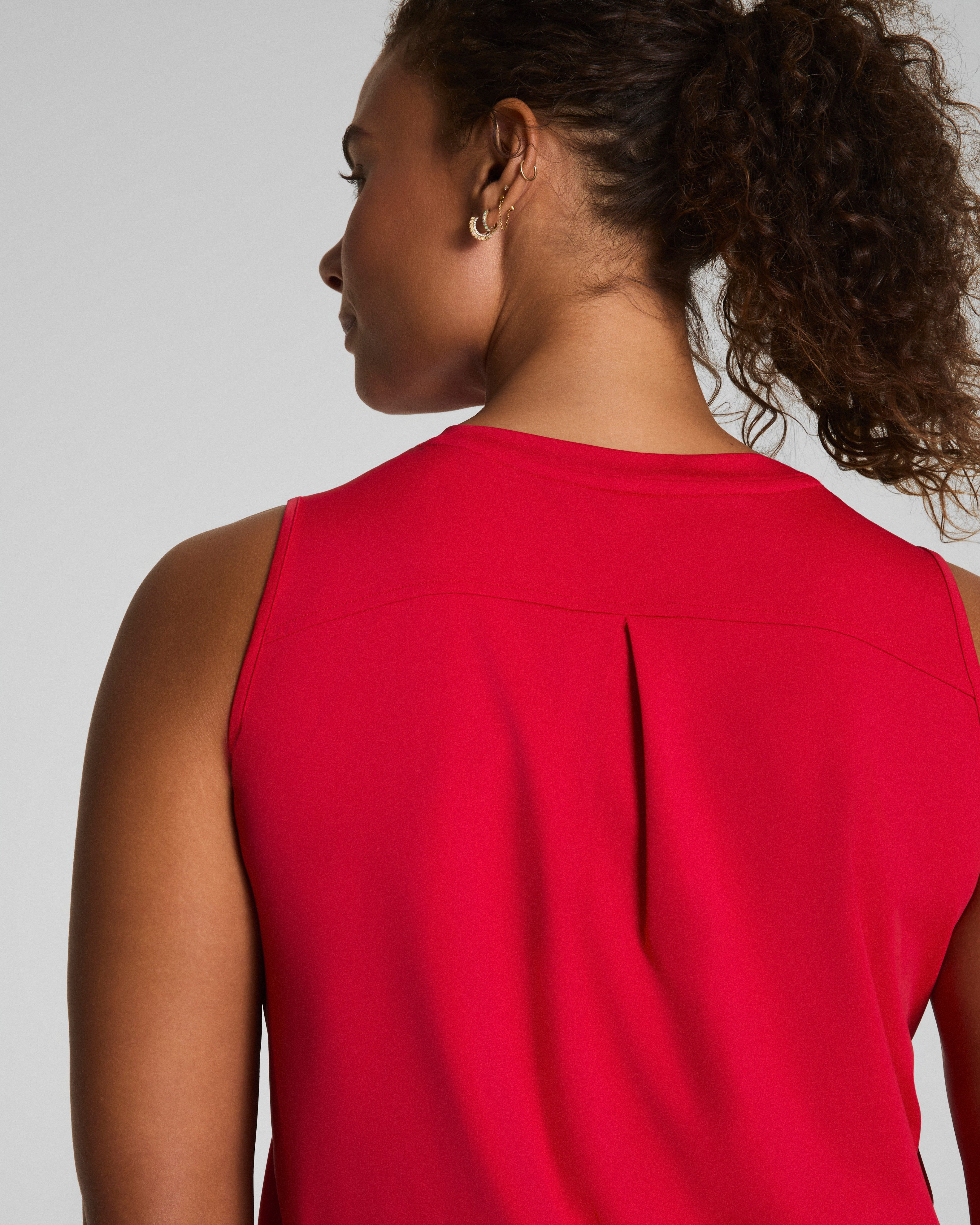 SPANX® Activate High Neck Tank  Spanx Red