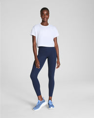 SPANX® Outpace Cropped Tee  Vivid White