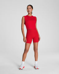 SPANX® Outpace Cropped Tank  Spanx Red