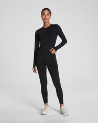 SPANXshape™ Booty Boost® Full-Length Leggings with SecretSweat Tech  Eclipse