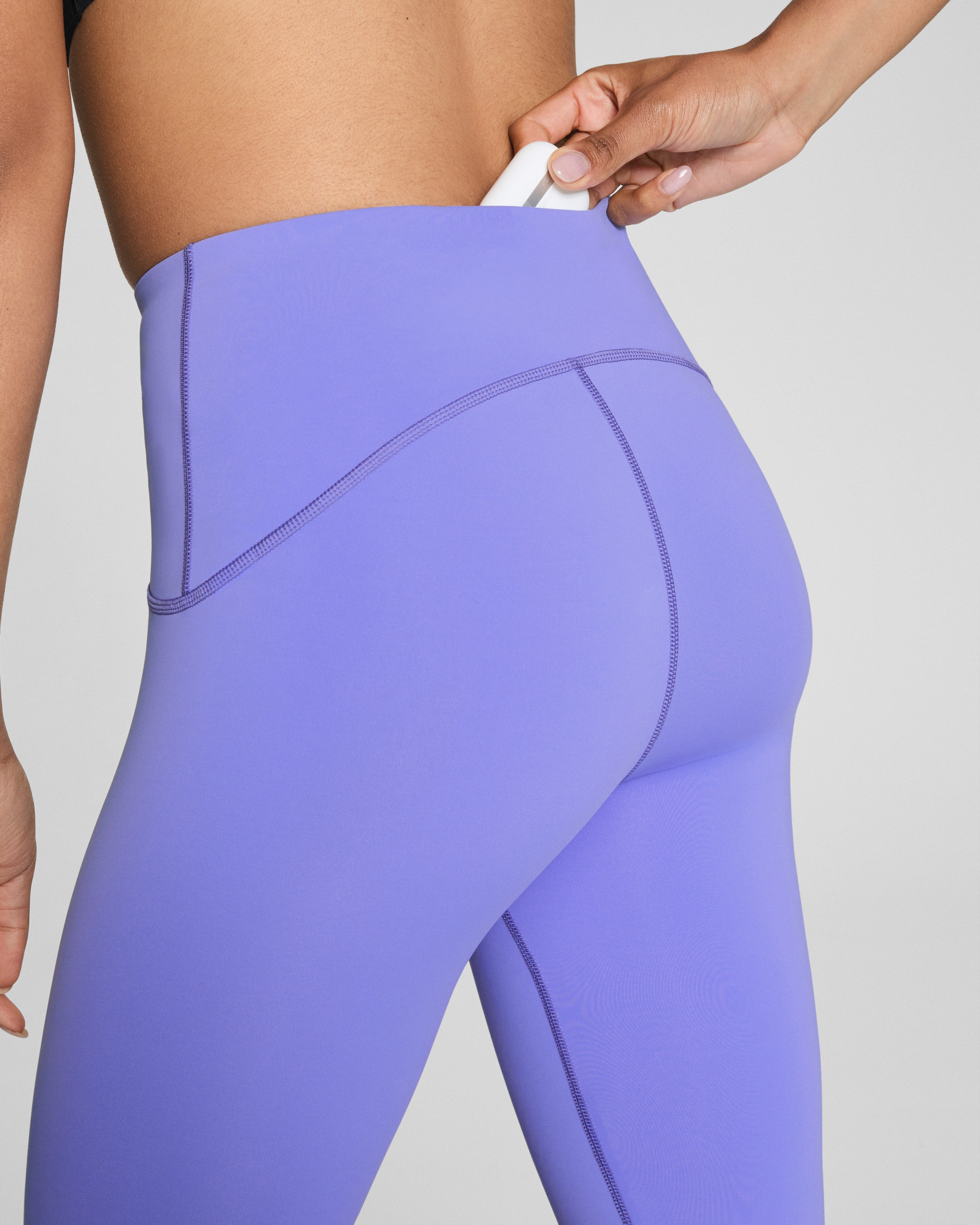 SPANXshape™ Booty Boost® Full-Length Leggings with SecretSweat Tech  Light Amethyst