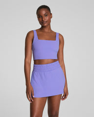 SPANX® Get Moving Cropped Square Neck Shelf Tank