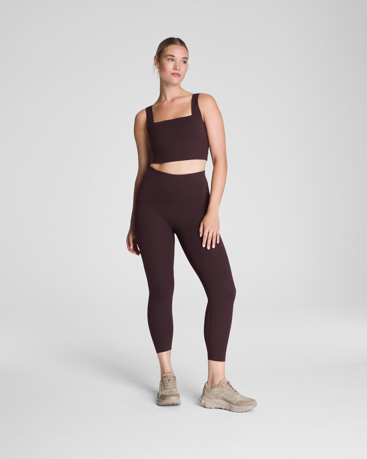 SPANXshape™ Booty Boost® 7/8 Leggings  Truffle Brown
