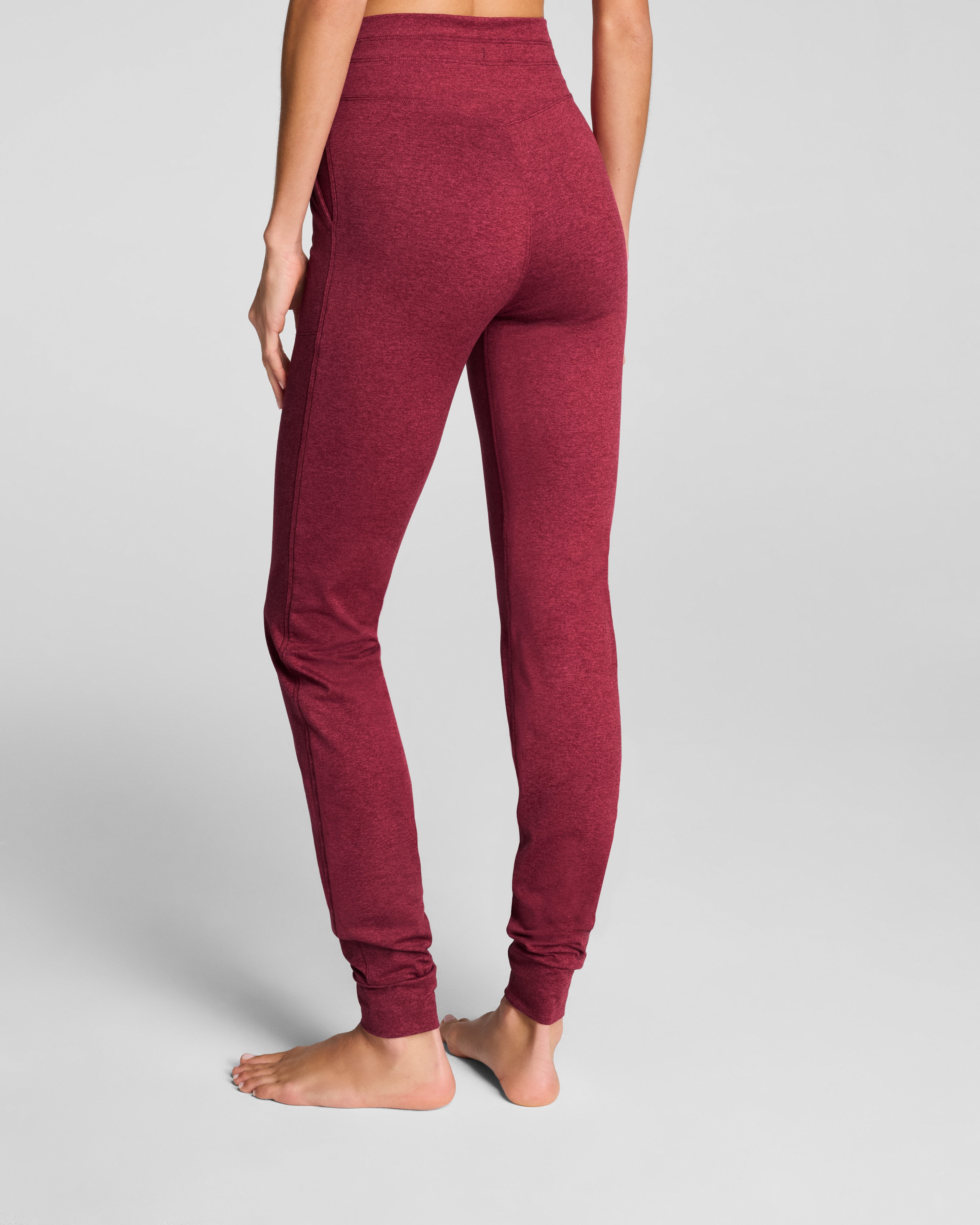 SPANXsupersmooth™ SoftStretch Slim Jogger  Red Merlot Heather