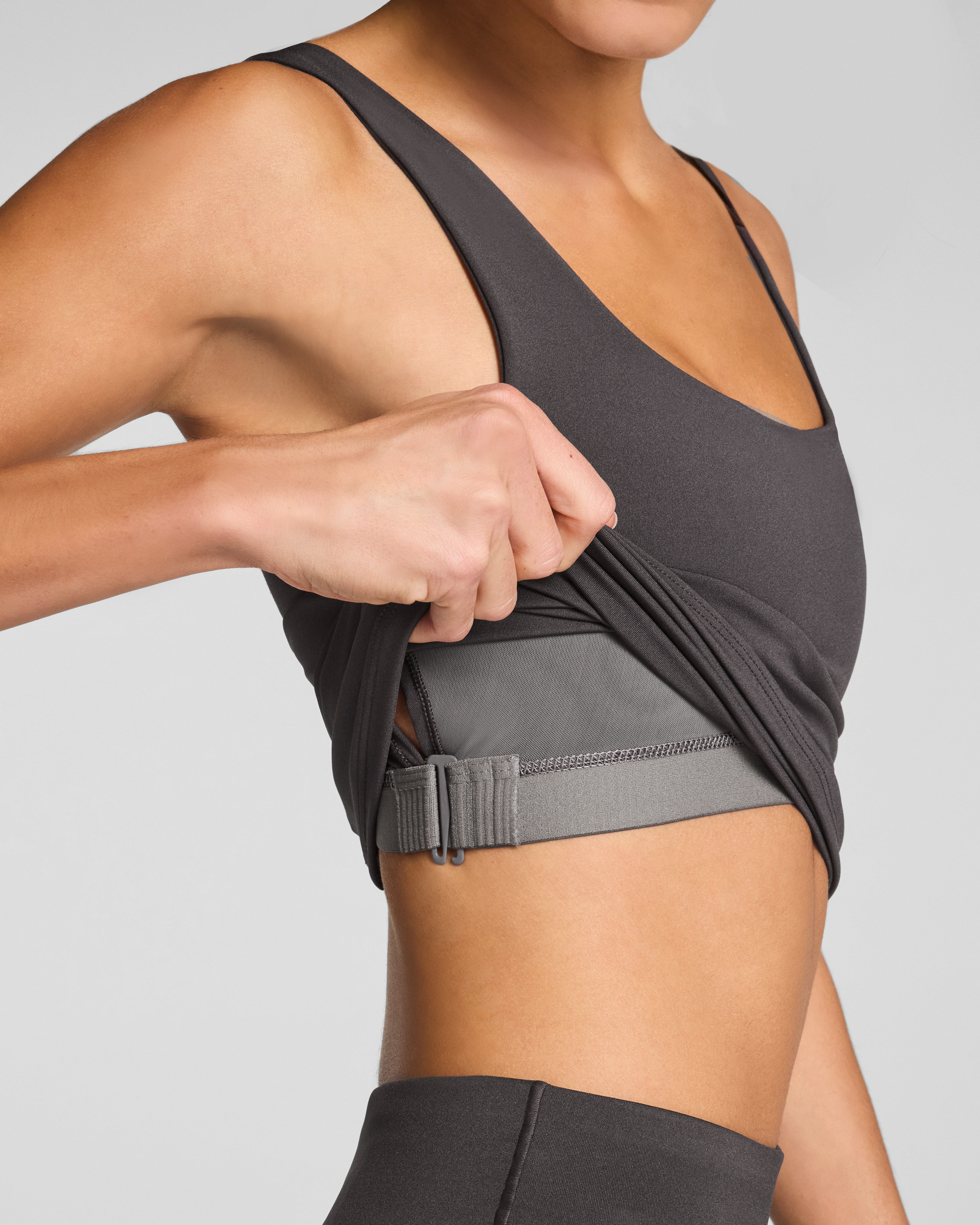 SPANX® Get Moving Luminara Shelf Tank  Carbon