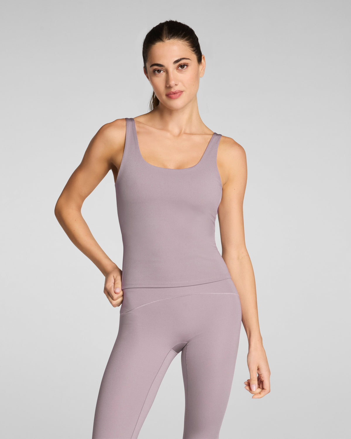 SPANX® Get Moving Luminara Shelf Tank  Lilac Frost