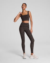 SPANXshape™ Booty Boost® Leopard Print Full-Length Leggings