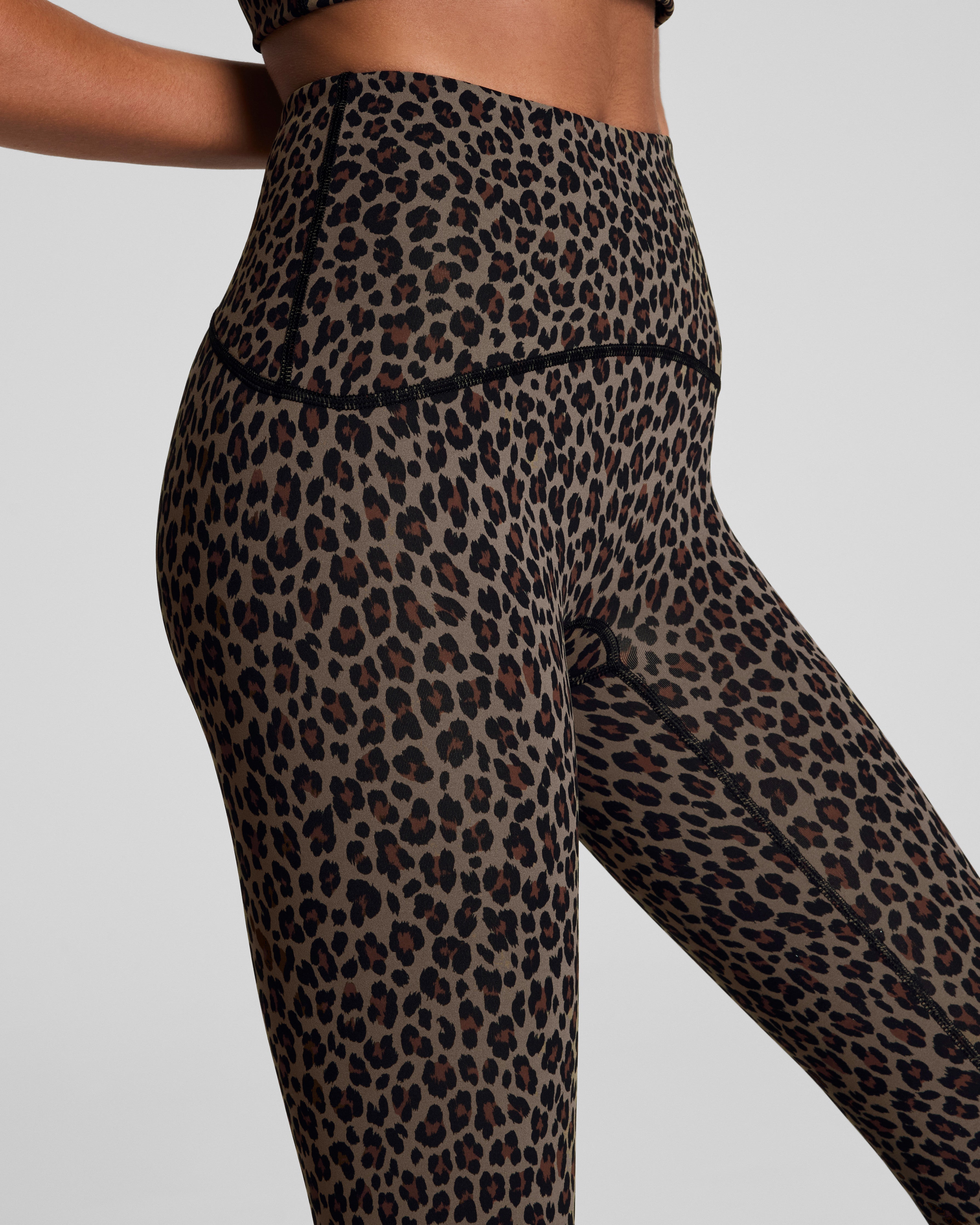 SPANXshape™ Booty Boost® Leopard Print Full-Length Leggings  Leopard Print