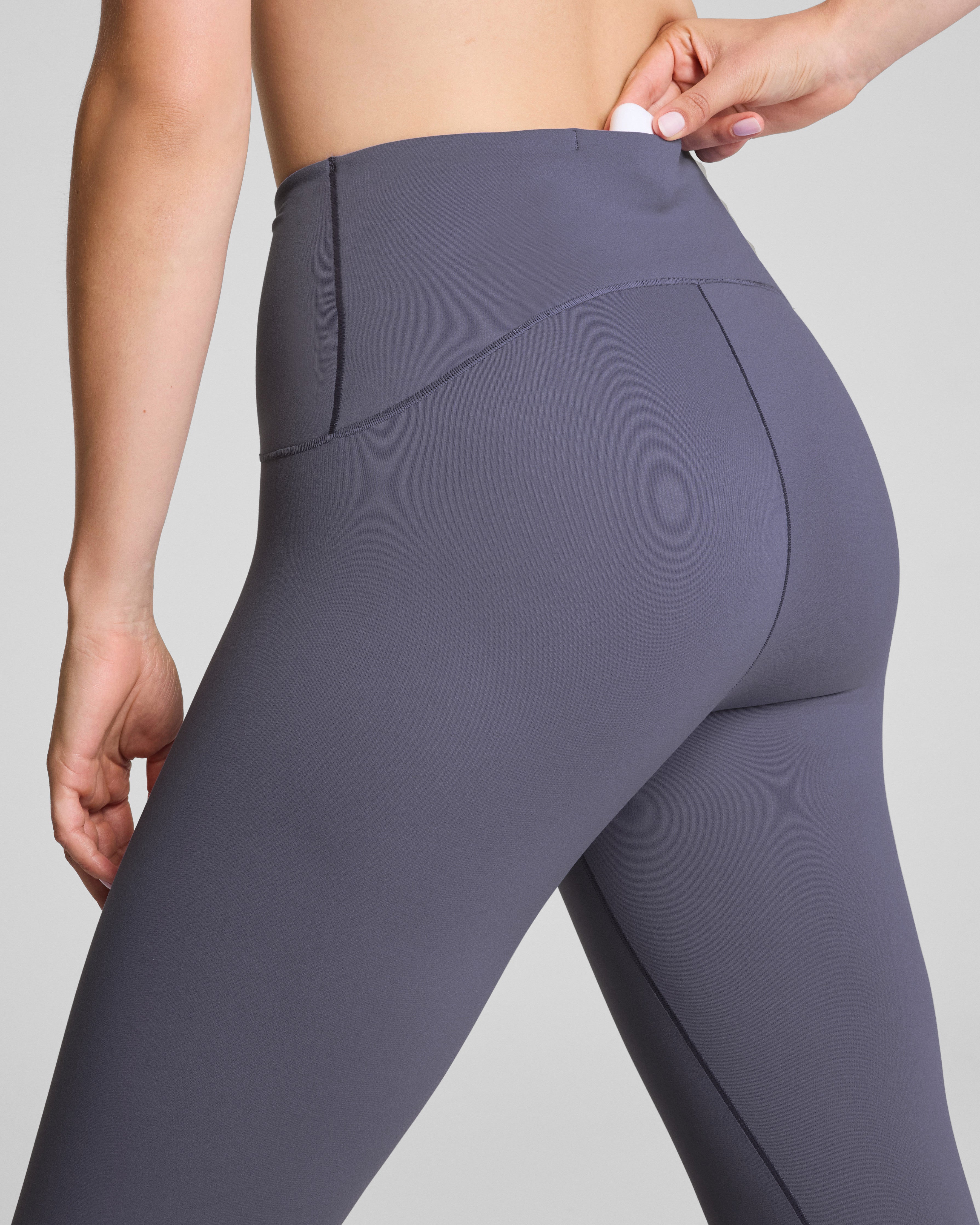 SPANXshape™ Booty Boost® Brushed Full-Length Leggings  Pewter